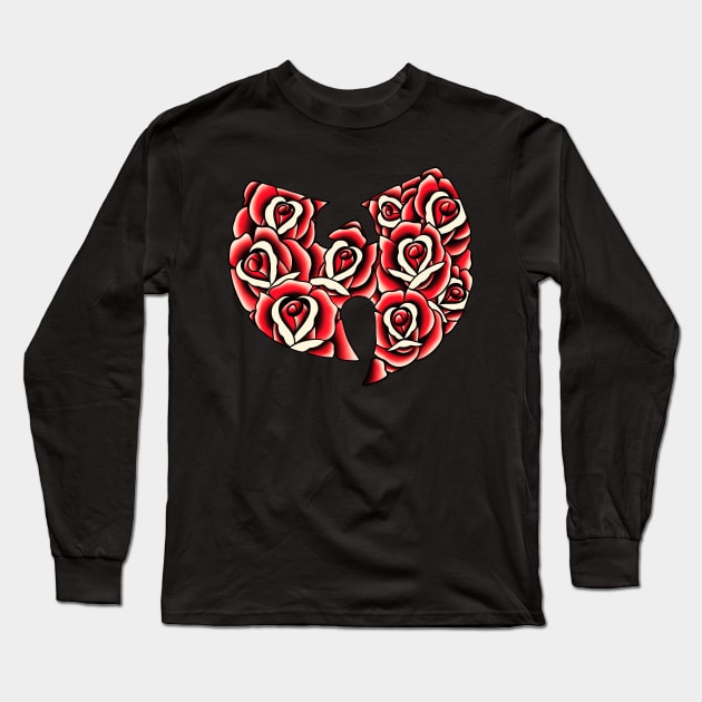 Wutang Long Sleeve T-Shirt by Moza Design